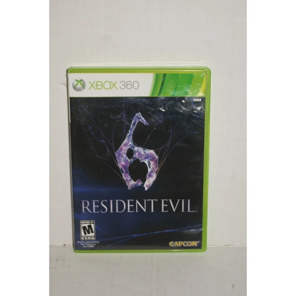 Resident Evil 6 (Xbox 360, 2012)  Tested Working -